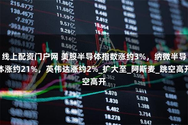 线上配资门户网 美股半导体指数涨约3%，纳微半导体涨约21%，英伟达涨约2%_扩大至_阿斯麦_跳空高开